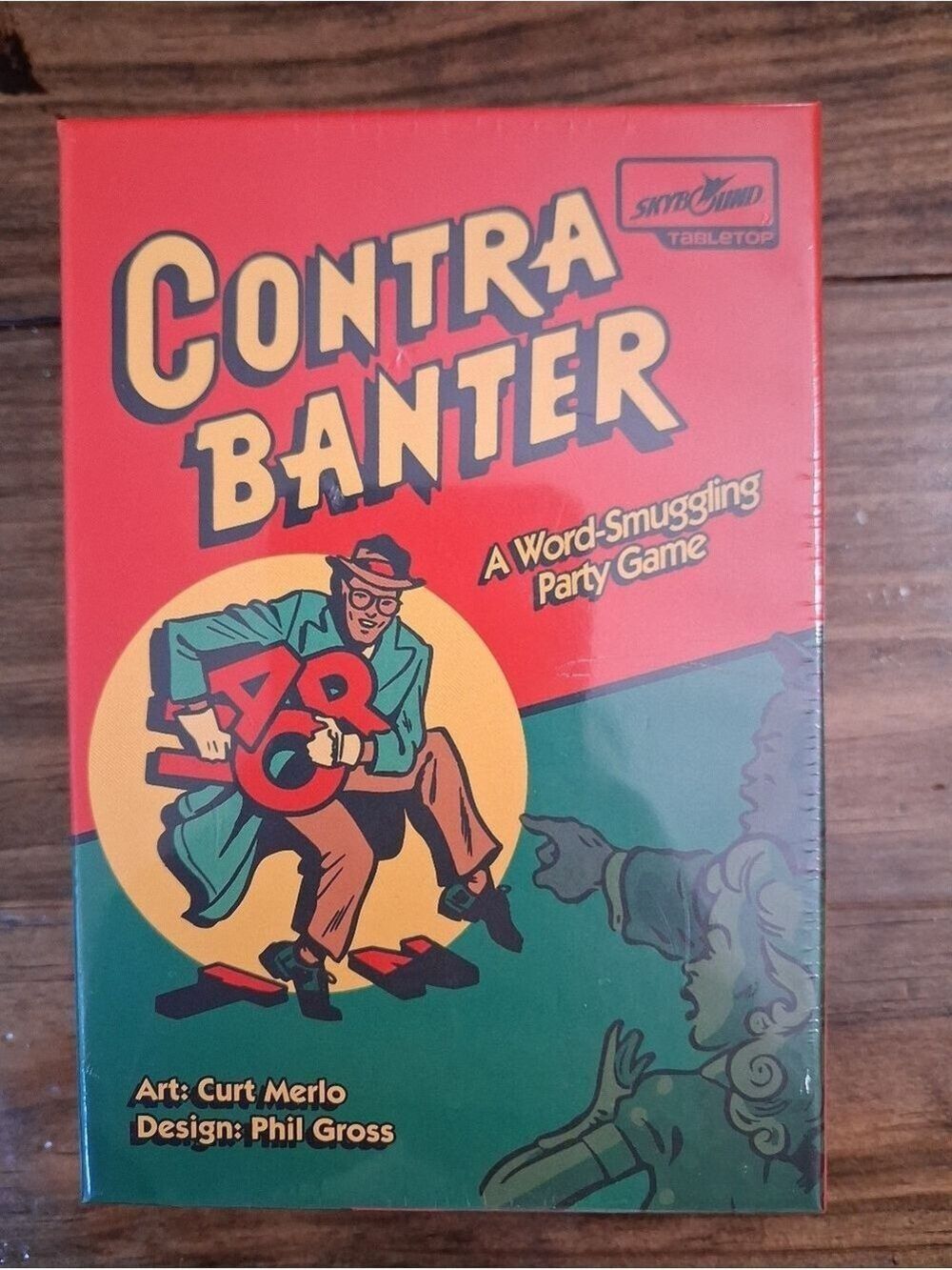 Skybound Games Contrabanter - The Ultimate Word-Smuggling Party Card Board Game